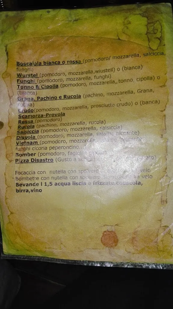 Menu_Pizzeria Centro storico da Valter , Frosinone, Lazio_Fumone_image_1