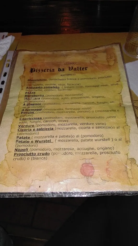 Menu_Pizzeria Centro storico da Valter , Frosinone, Lazio_Fumone_image_2