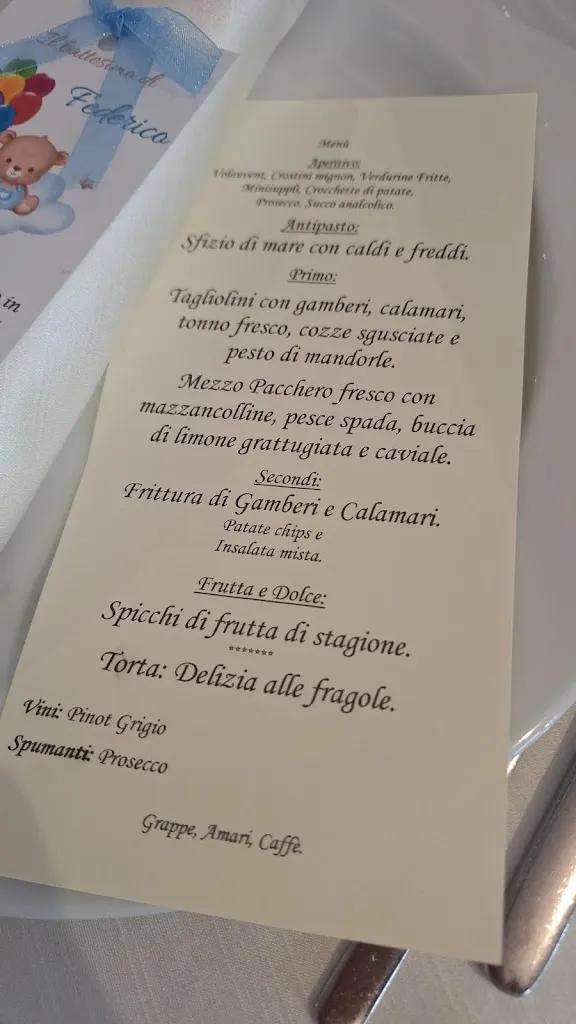 Menü_Ristorante Le Cese_Gavignano_Bild_1