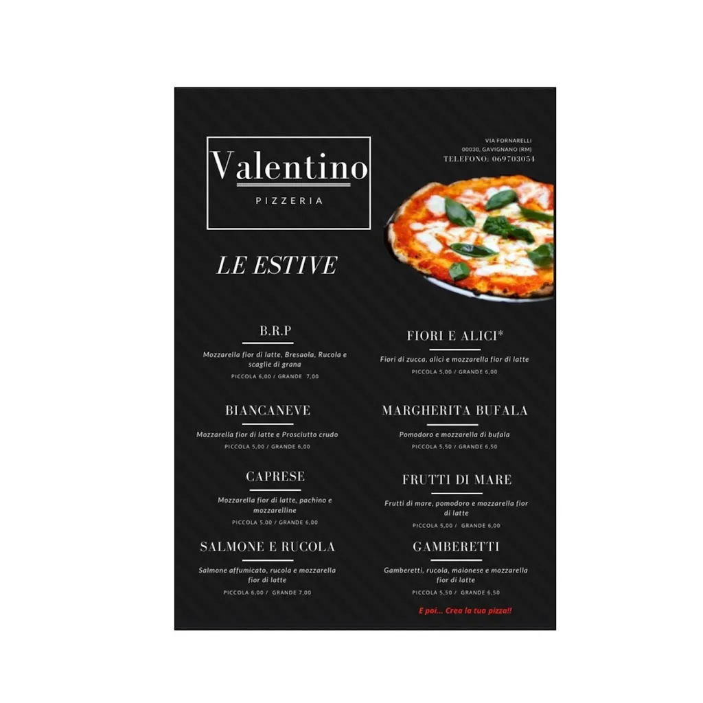 Menu_Pizzeria Valentino_Gavignano_image_1