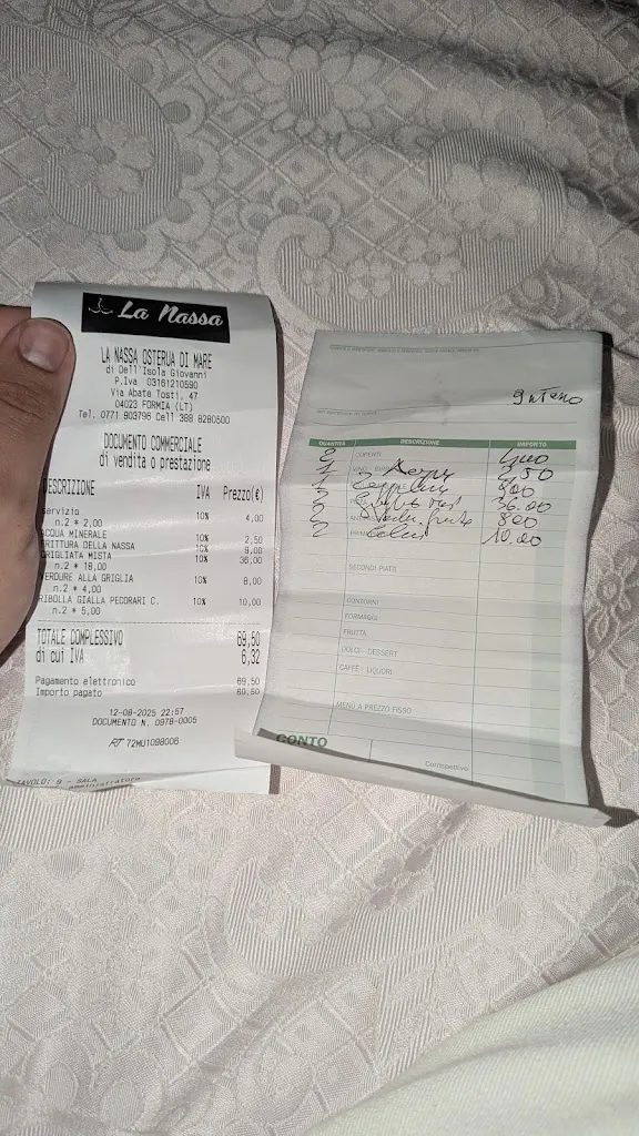 Angelo Di Fuccia_Osteria La Nassa_Formia_review