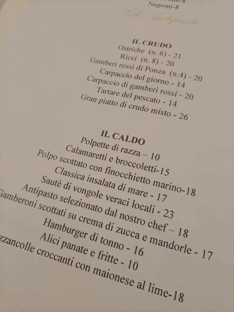 Menu_Michele Chinappi - Ristorante Pizzeria a Formia_Formia_image_2
