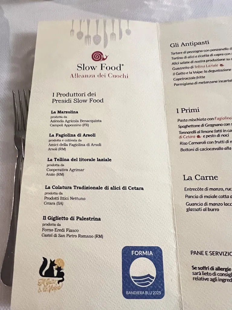 Menu_Osteria Il Gatto & La Volpe_Formia_image_2