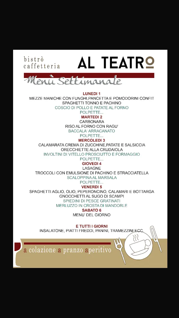 Menu_Caffetteria Al Teatro Bistrò_Avezzano_image_1