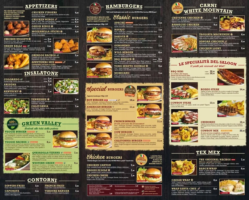 Menu_Old Wild West_Formia_image_4