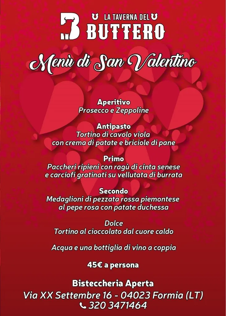 Menu_La Taverna del Buttero_Formia_image_1