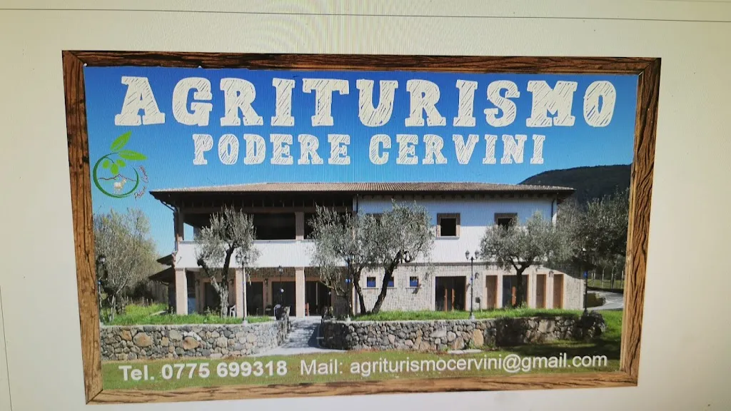 Agriturismo Podere Cervini di Emilio Pagliei restaurant in Giuliano di Roma