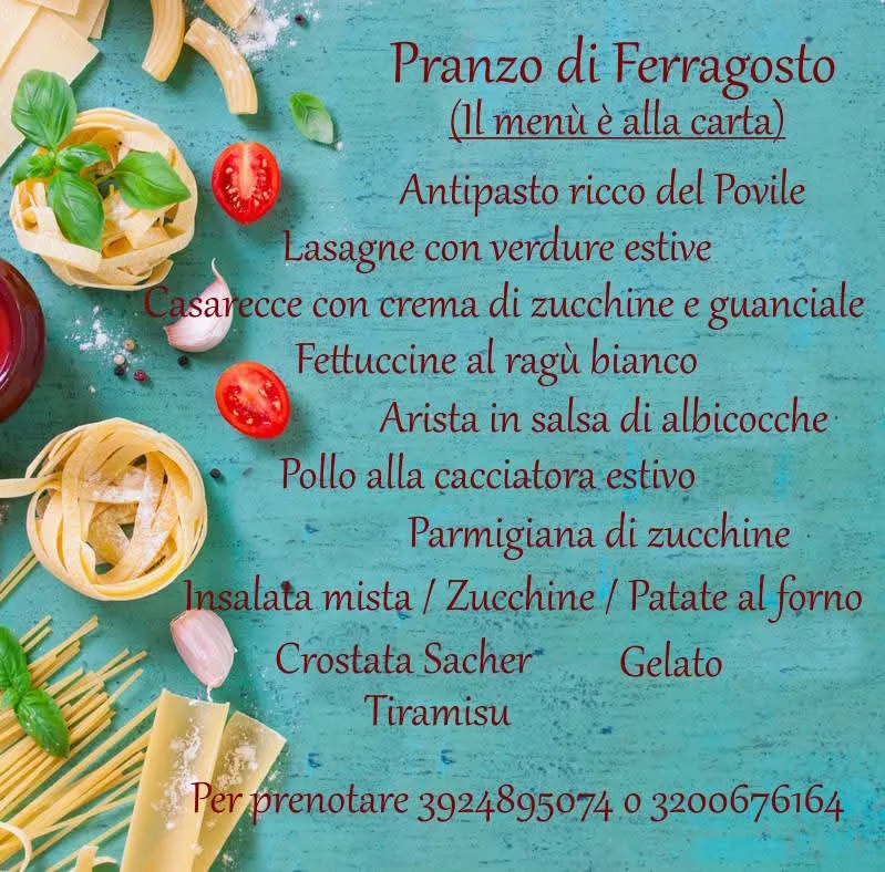 Menü_L'oca bianca al Povile_Graffignano_Bild_1