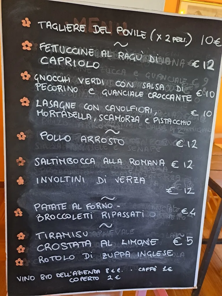 Menü_L'oca bianca al Povile_Graffignano_Bild_4