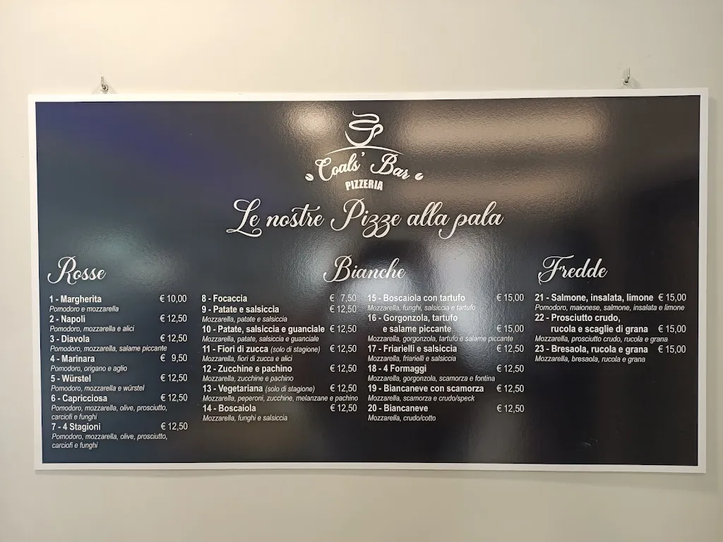 Menu_Coals’ Bar Pizzeria_Grotte Santo Stefano_image_1