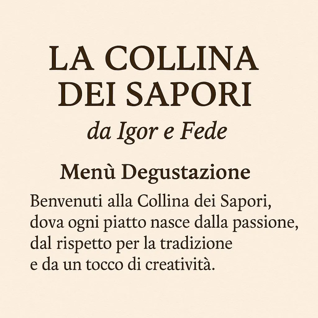 Menu_La Collina dei Sapori - da Igor e Fede - Home Restaurant_Guidonia_image_2