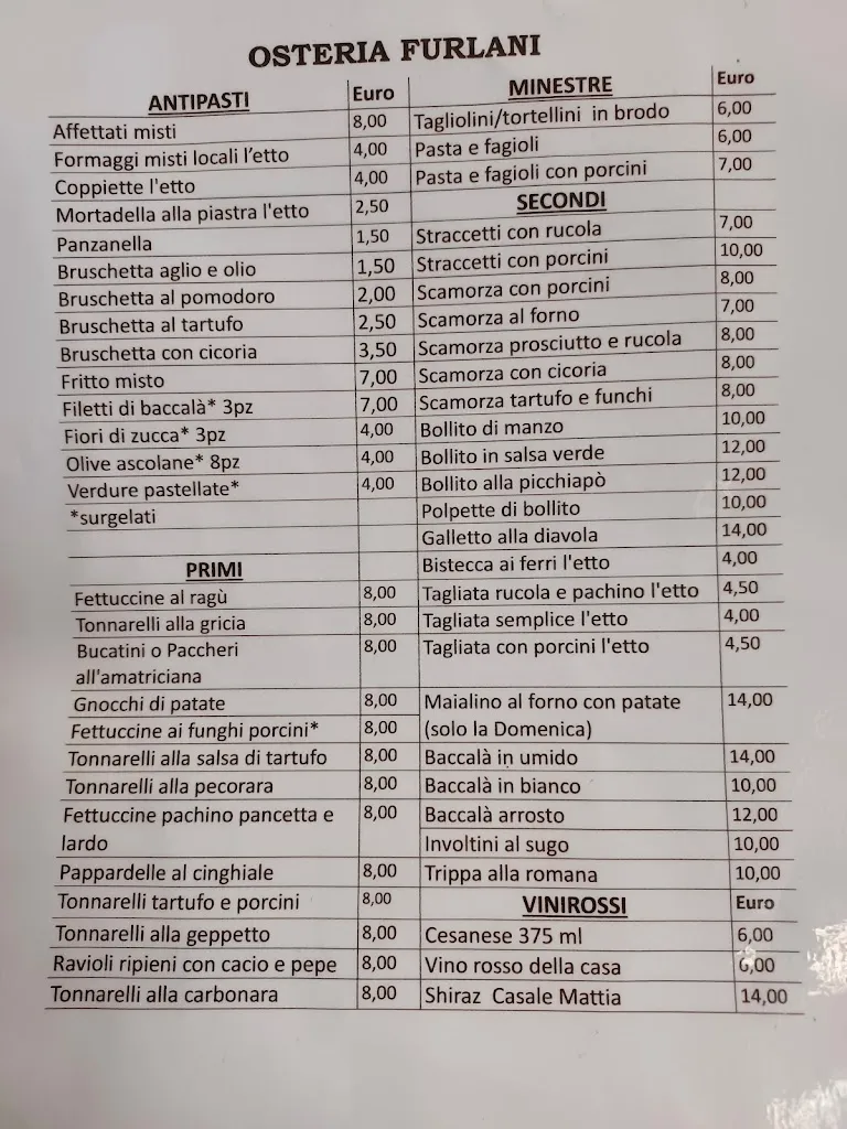 Menu_Osteria Furlani_Grottaferrata_image_1
