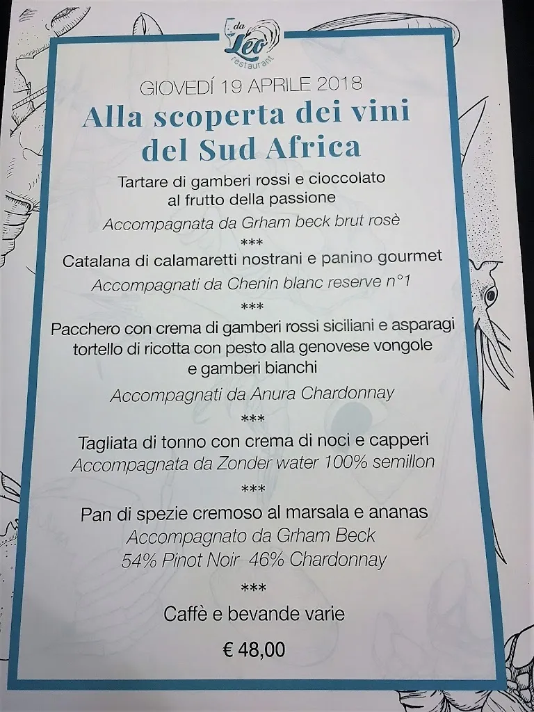 Menu_Leo Restaurant_Grottaferrata_image_2