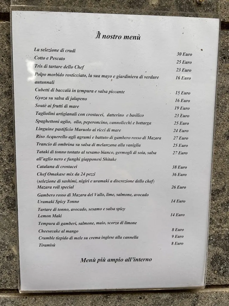 Menu_La Botte di Ferro Fish & Sushi_Grottaferrata_immagine_1