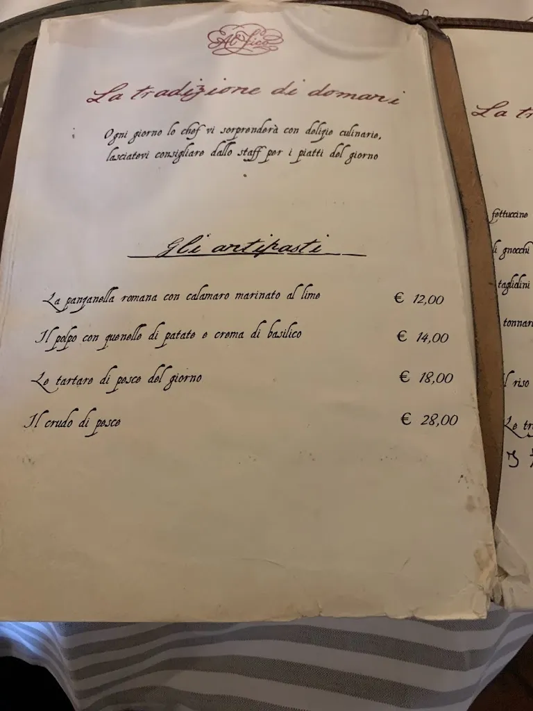 Menu_Osteria del Fico Vecchio_Grottaferrata_image_3