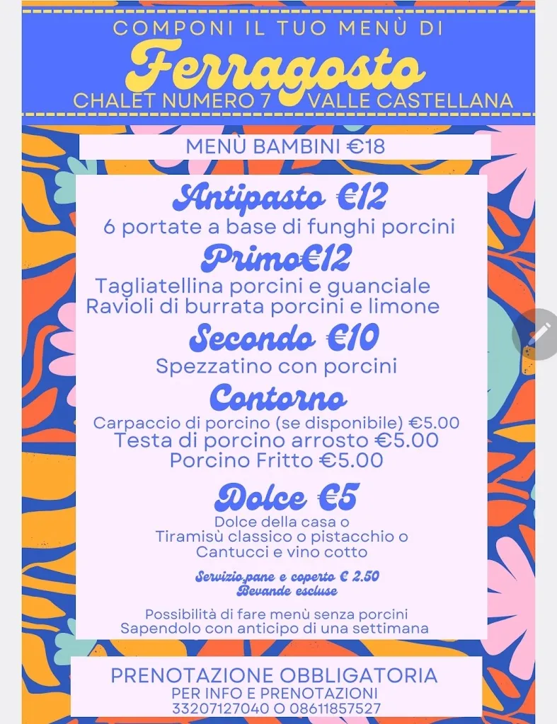 Menu_Chalet Numero 7 - Valle Castellana_Valle Castellana_image_1