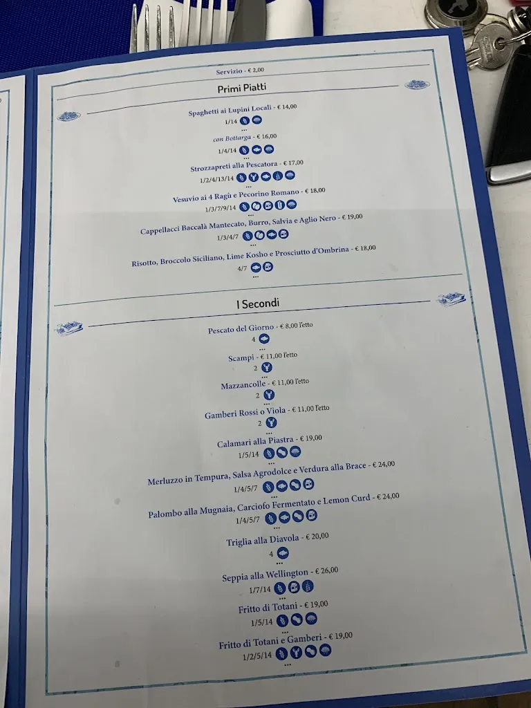 Menu_La Scialuppa da Salvatore_Fregene_image_2