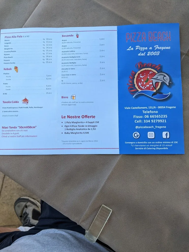 Menu_Pizza Beach_Fregene_image_3