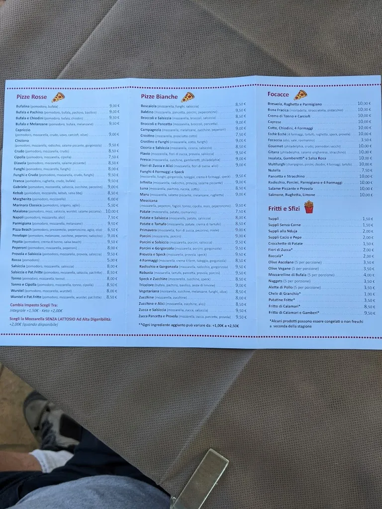 Fred Reilly_Pizza Beach_Fregene_avis