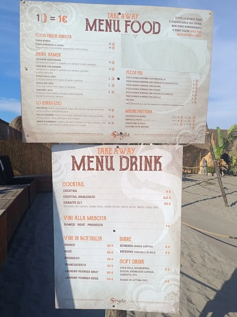 Menu_Singita Miracle Beach_Fregene_image_1