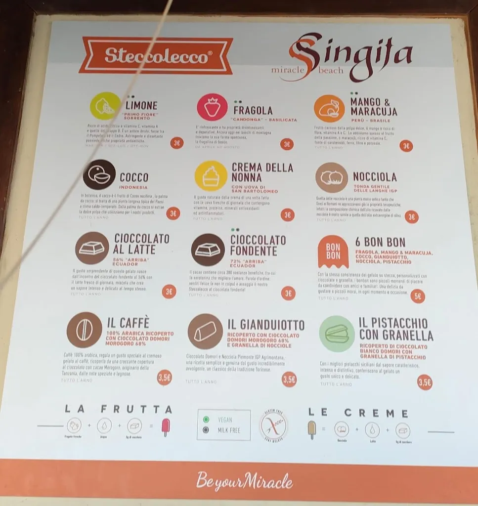 Menu_Singita Miracle Beach_Fregene_image_2