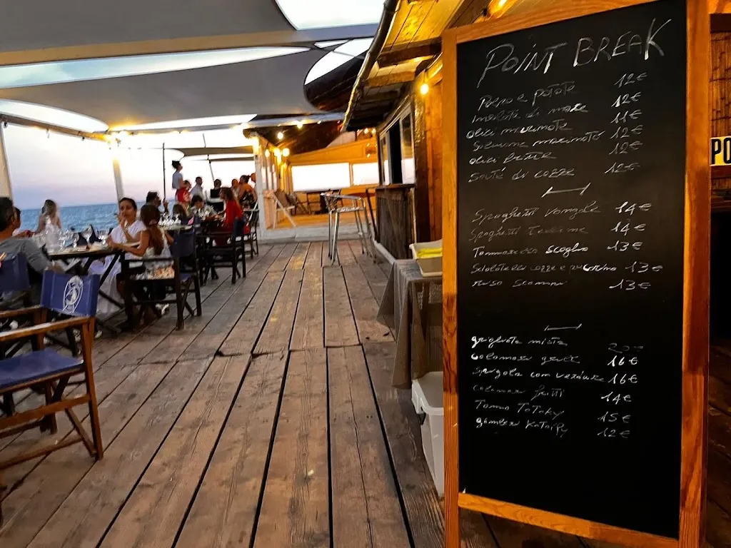 Point Break Fregene restaurant in Fregene