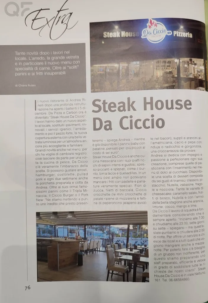 Menu_Da Ciccio - Fregene_Fregene_image_2