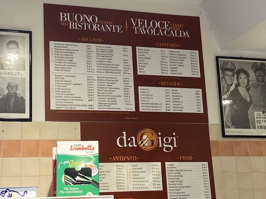 Menu_Pizzeria Tavola Calda Da Gigi_Fregene_image_1