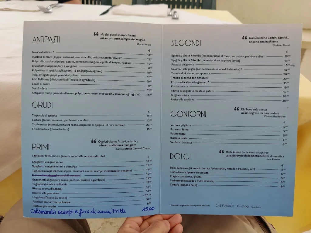 Menu_Stabilimento e Ristorante - Il Pellicano -_Fregene_image_1