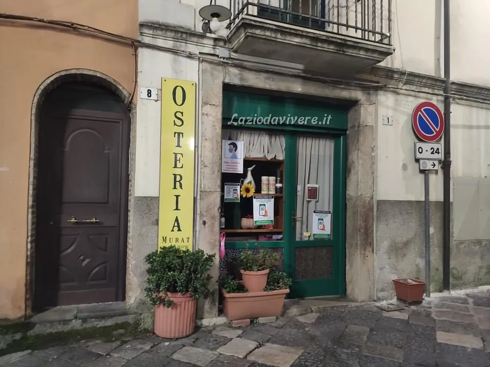 Osteria Murat restaurant in Itri