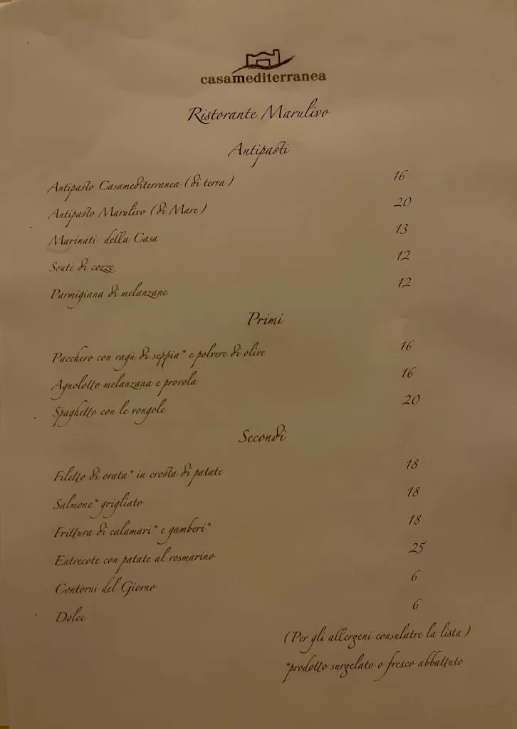 Menu_Marulivo Ristorante by Casamediterranea_Itri_image_1