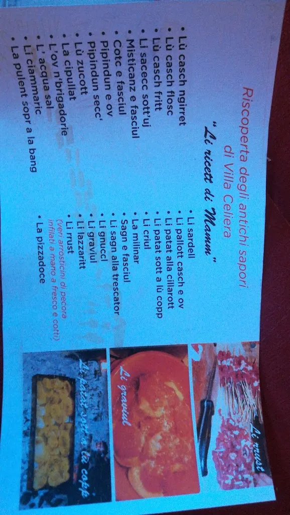 Menu_Li Sitaccir_Villa Celiera_immagine_1