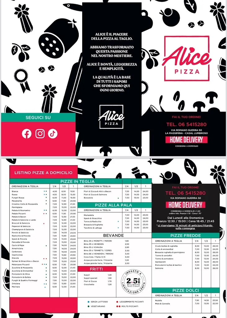 Menu_Alice pizza Massimina_La Massimina-Casal Lumbroso_image_1