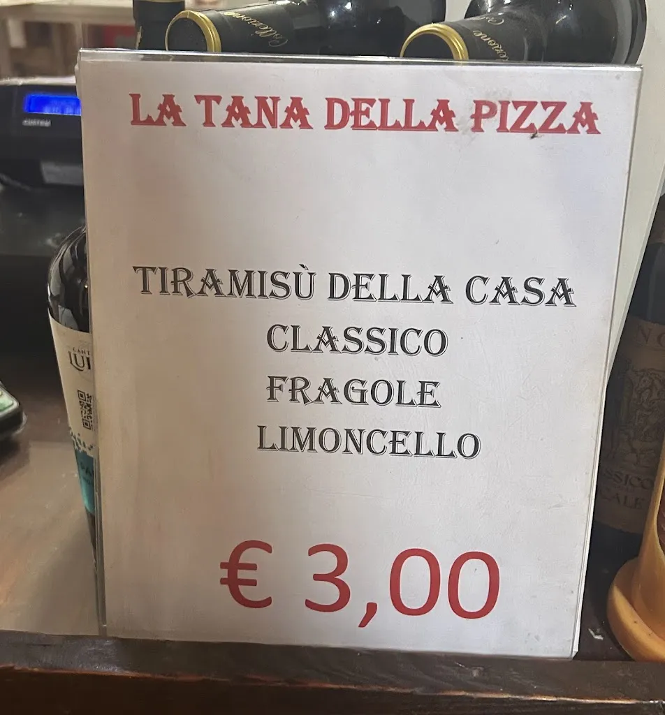 Menu_La Tana Della Pizza - Da Michele_La Massimina-Casal Lumbroso_image_3