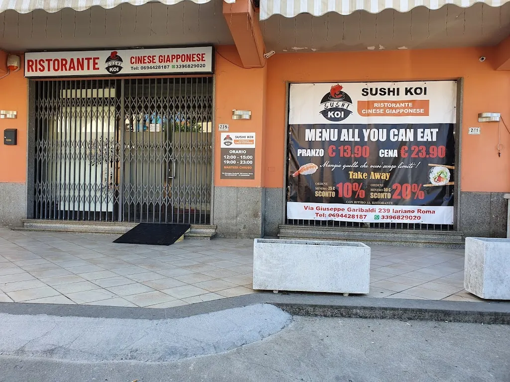 SUSHI KOI restaurant in Lariano