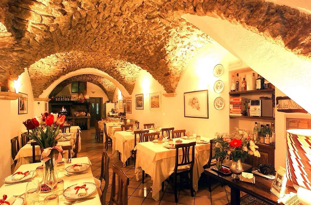 Leon D'oro restaurant in Leonessa