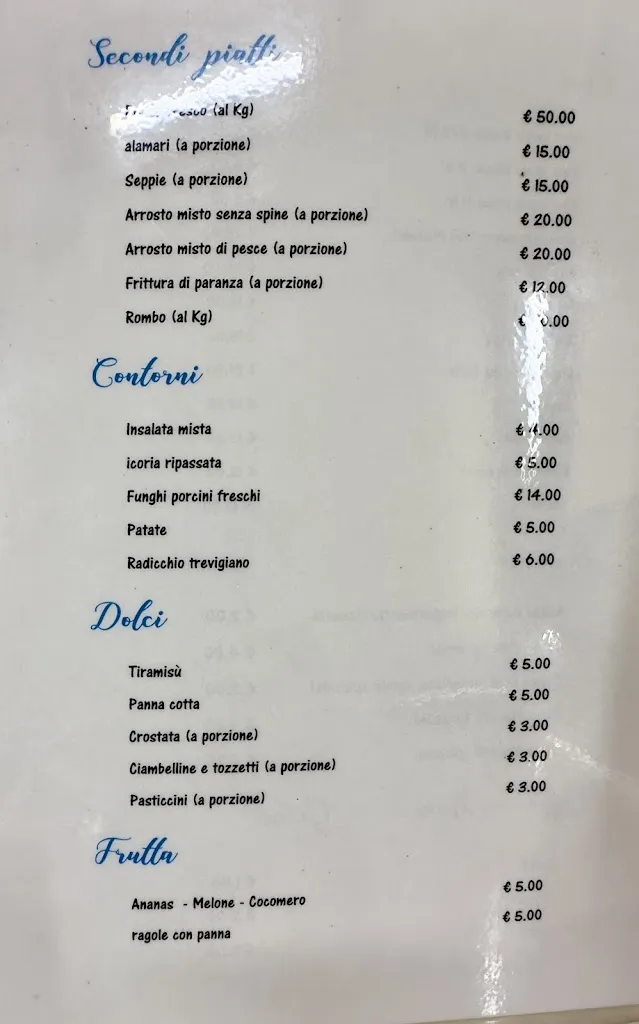 Menu_Ristorante da Pietro 1970_Lido dei Pini_image_1