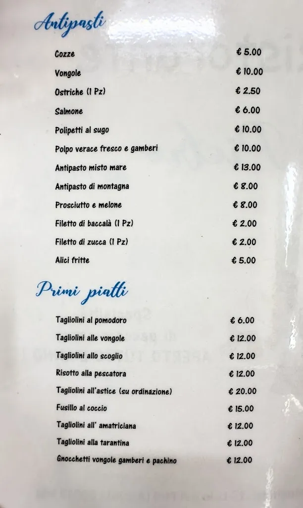 Menu_Ristorante da Pietro 1970_Lido dei Pini_image_2