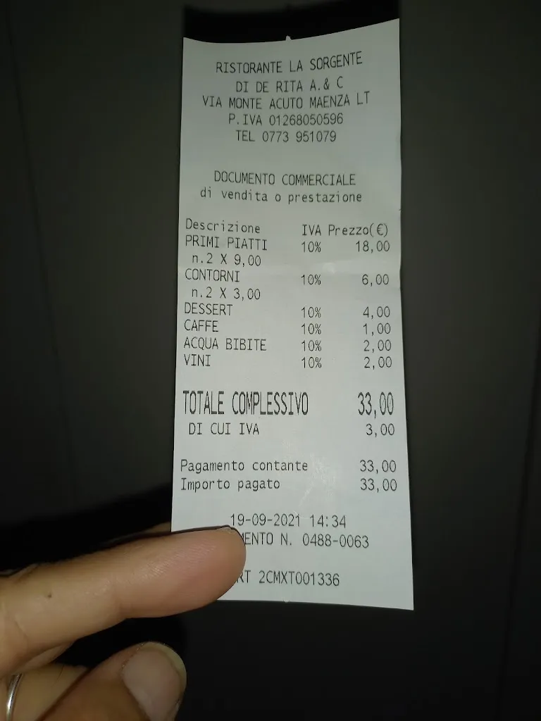 Menu_Ristorante La Sorgente_Maenza_image_3