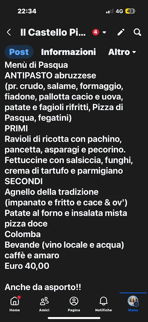 Menu_Il Castello_Vittorito_image_1