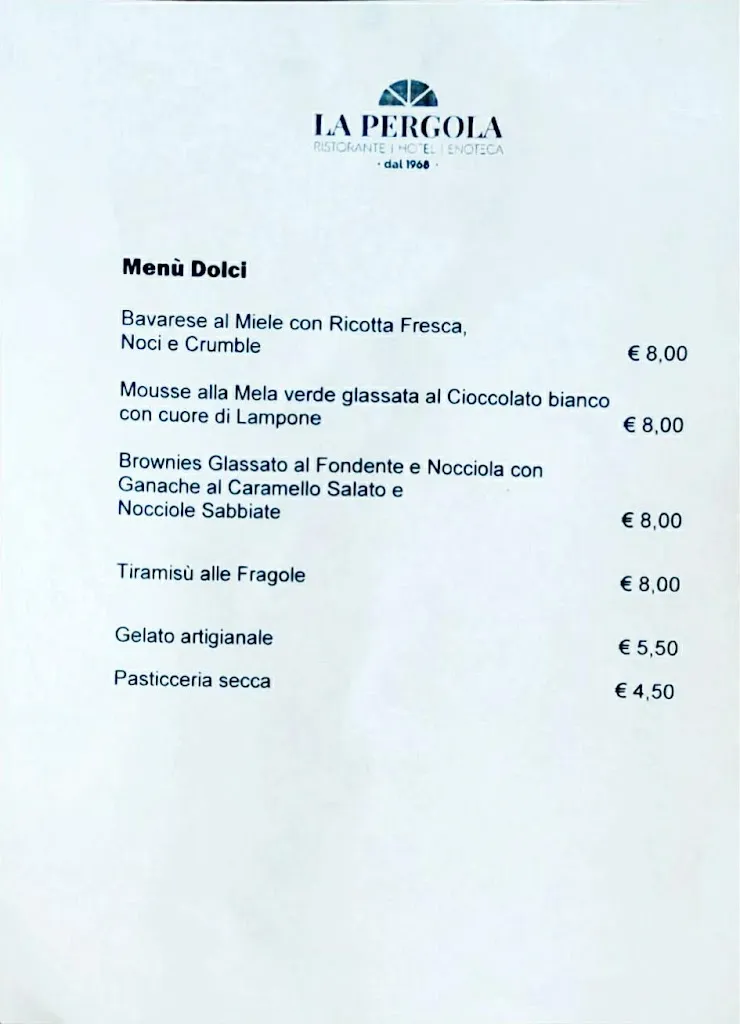 Menu_Hotel Ristorante La Pergola_Magliano Sabina_image_4