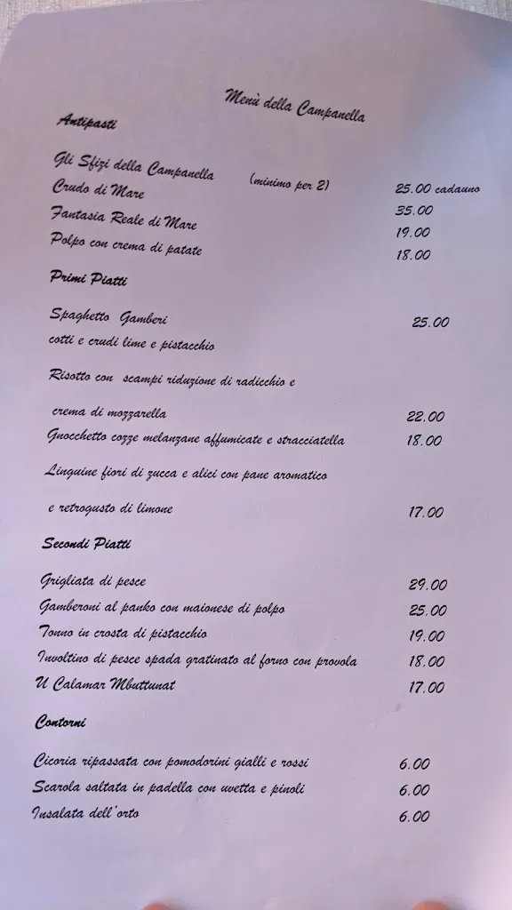 Menu_Ristorante La Campanella_Le Forna_image_1