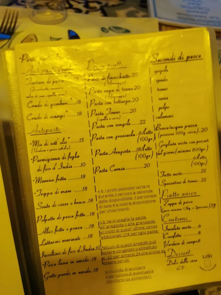 Menü_La Marina_Le Forna_Bild_3