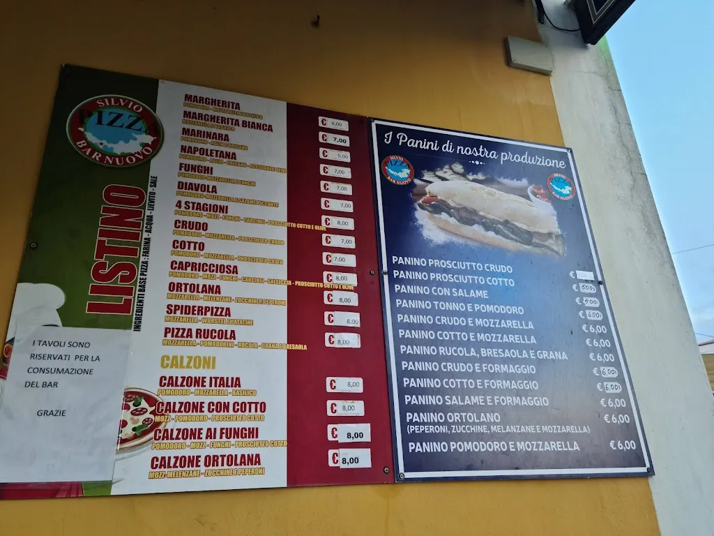 Menu_Pizzeria bar Nuovo Da Silvio_Le Forna_image_4