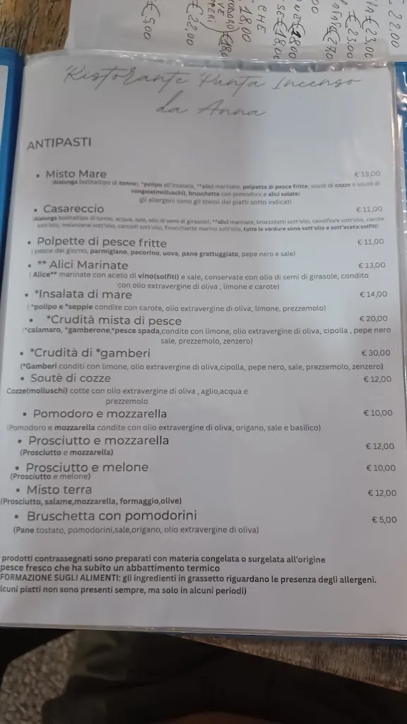 Menu_Ristorante Punta Incenso, da Anna_Le Forna_immagine_3