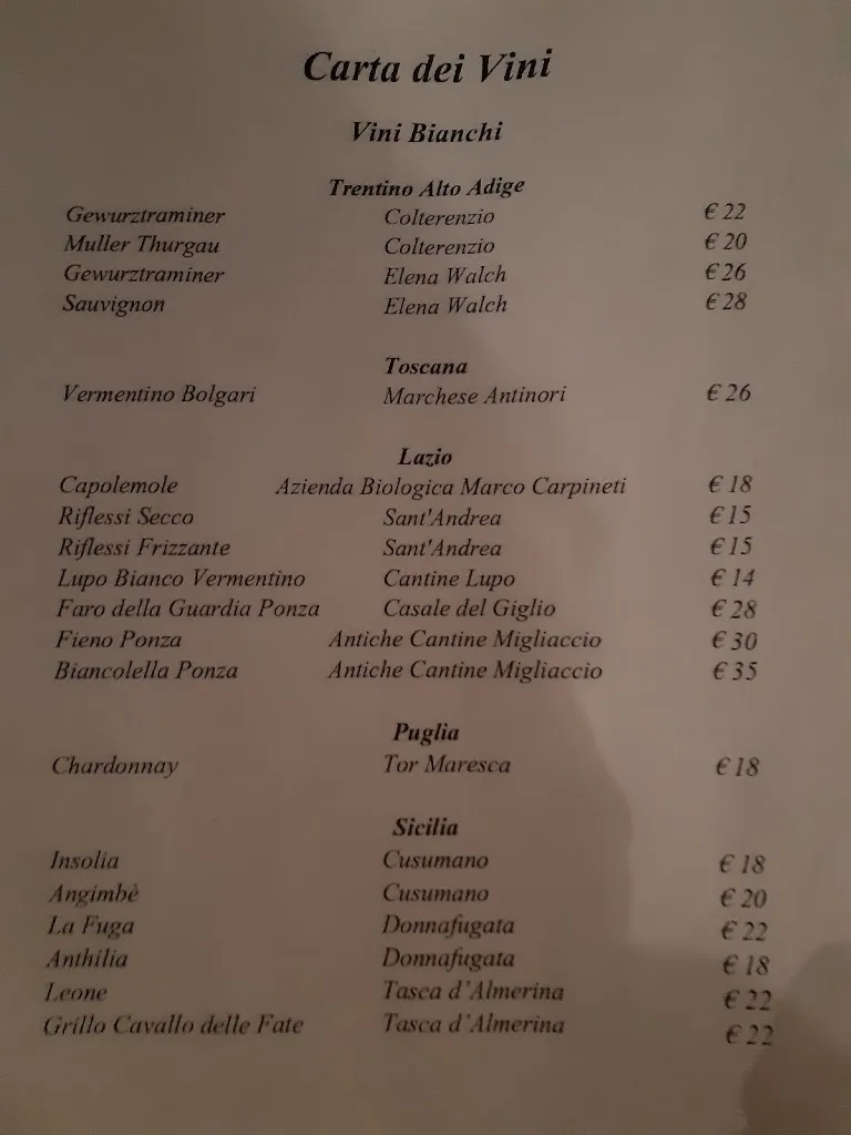 Menu_Ristorante Bar Miramare da Ciro_Le Forna_image_1