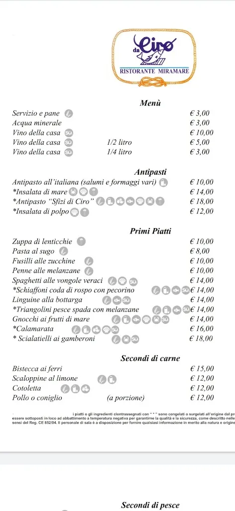 Menu_Ristorante Bar Miramare da Ciro_Le Forna_image_3