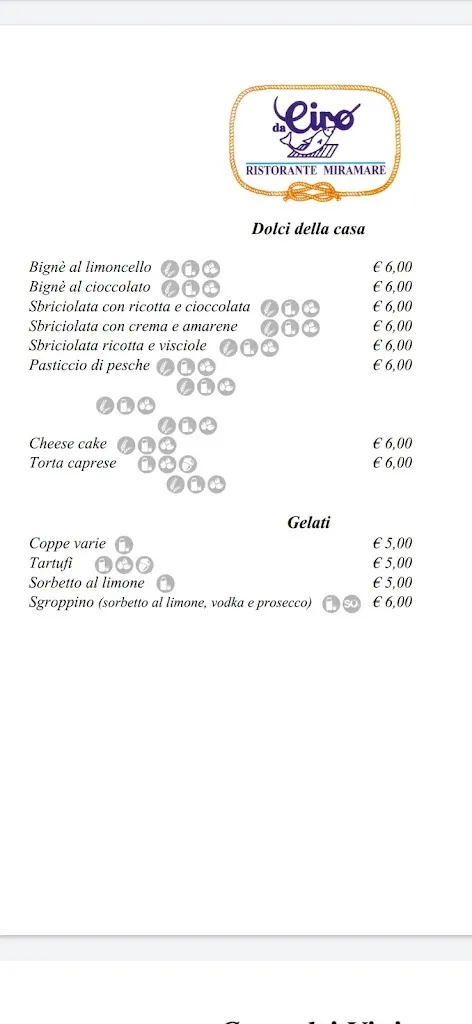 Menu_Ristorante Bar Miramare da Ciro_Le Forna_image_4
