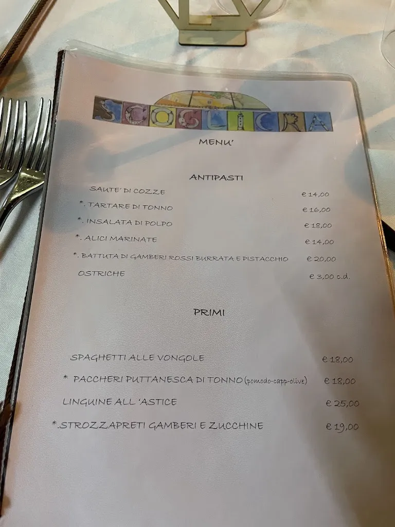 Menu_Ristorante Pizzeria La Scogliera_Le Forna_image_2