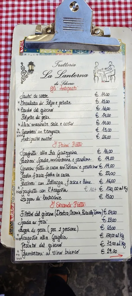 Menu_Trattoria la Lanterna da Silverio_Le Forna_immagine_2